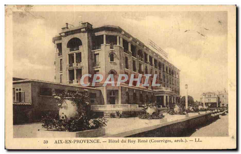 Aix-en-Provence — Hôtel du Roy René (Courrèges, arch.) — LL.