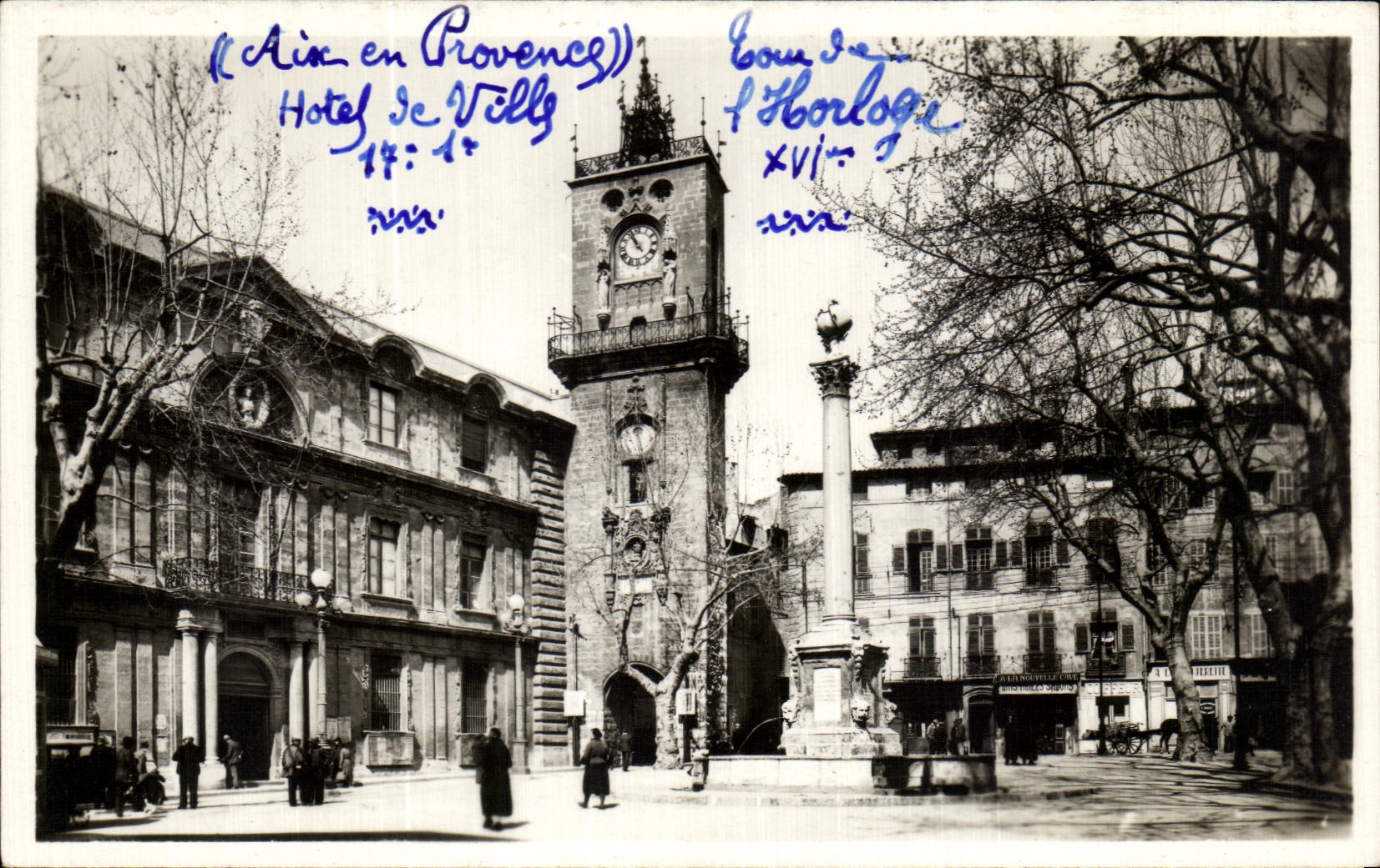 Aix-en-Provence — Hôtel de Ville et Tour de l'Horloge — Éditions Rellae