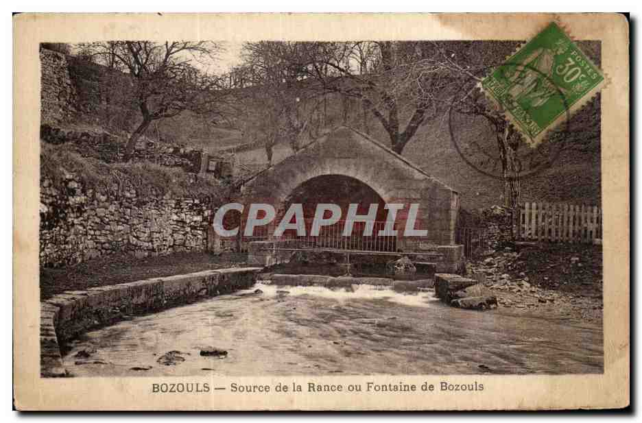 CPA Bozouls Source de la Rance ou Fontaine de Bozouls