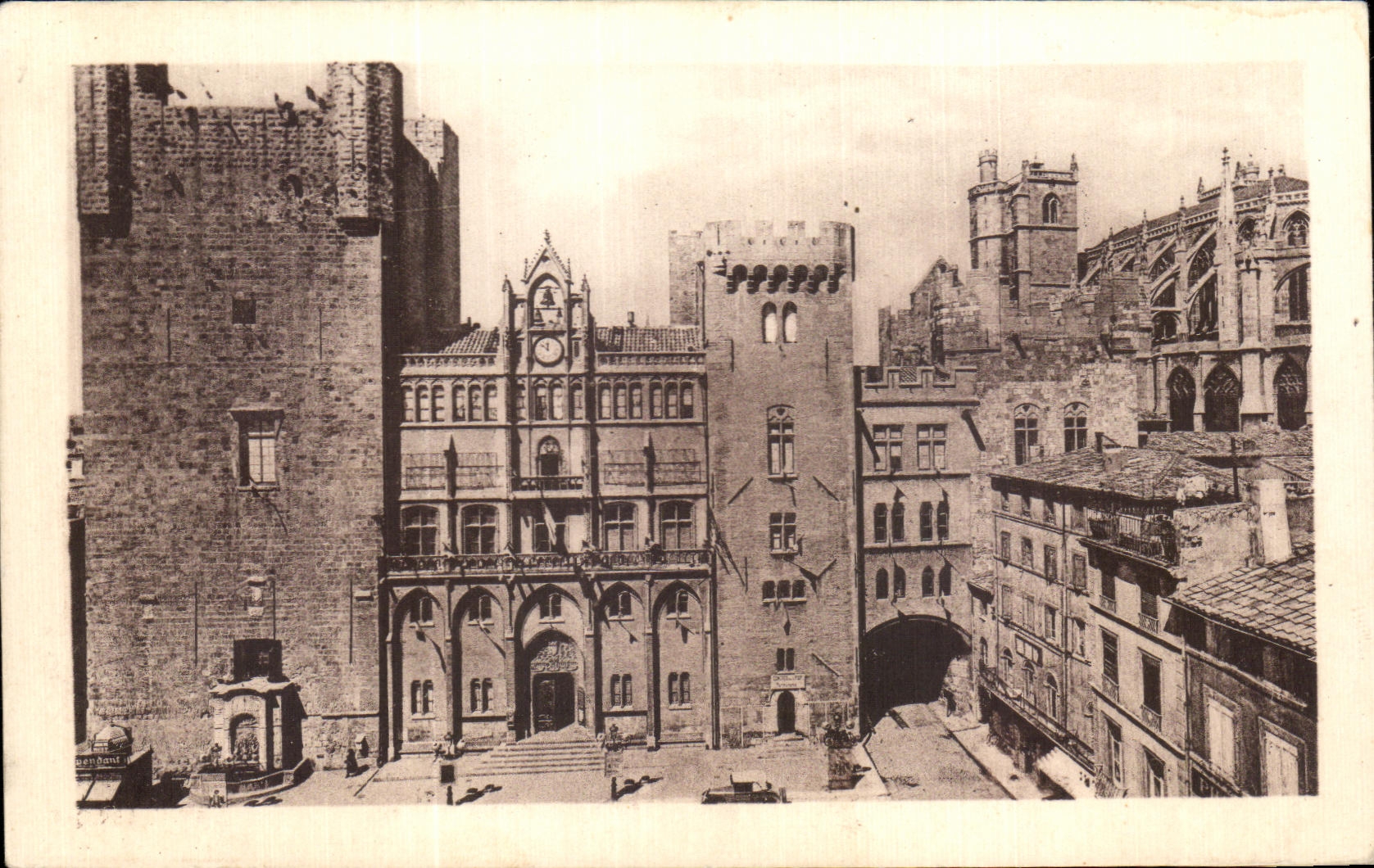 CPA Narbonne L Hotel de Ville