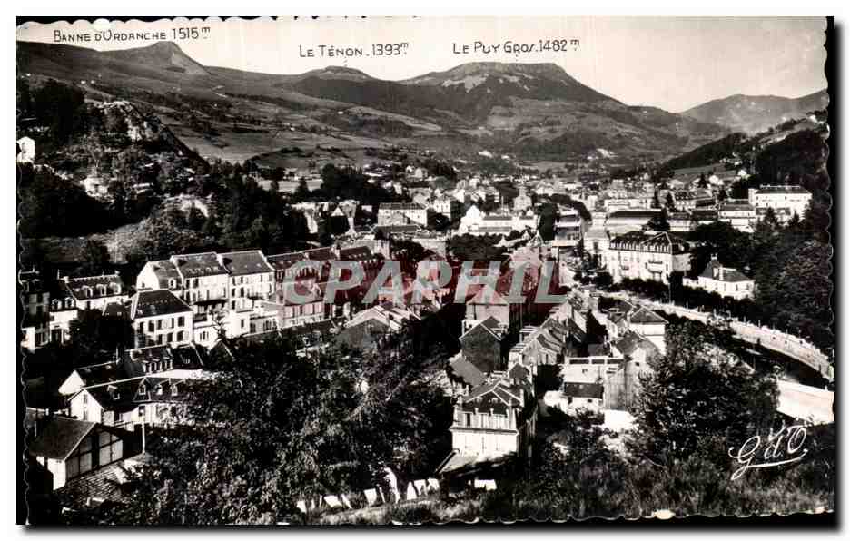 Vue générale de La Bourboule — Auvergne — éditeur L'Auvergne, Br-Cp 23