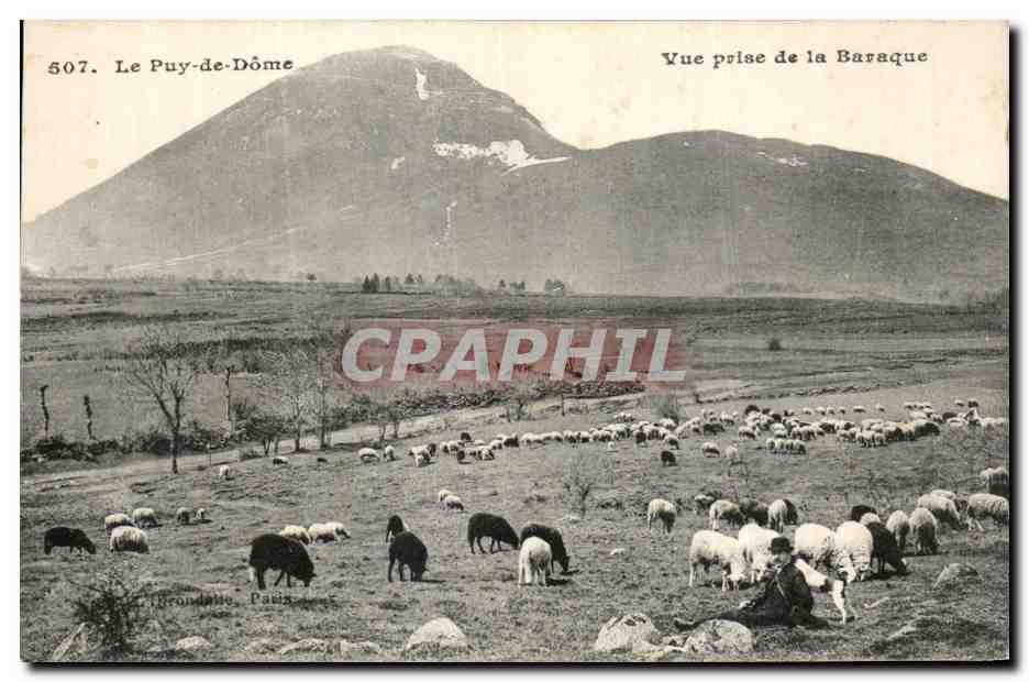 Le Puy-de-Dôme — Vue prise de la Baraque — Brondano, Paris