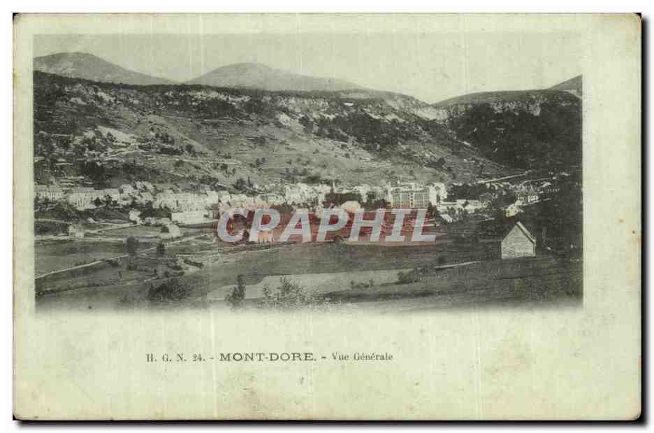 Mont-Dore — Vue Générale — H.G.N. 24