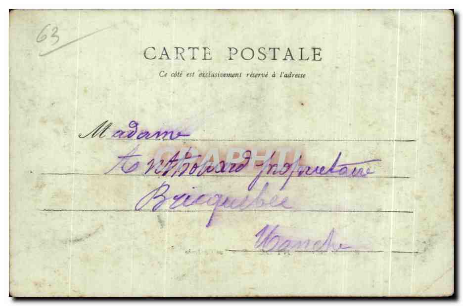 Mont-Dore — Vue Générale — H.G.N. 24 — Verso