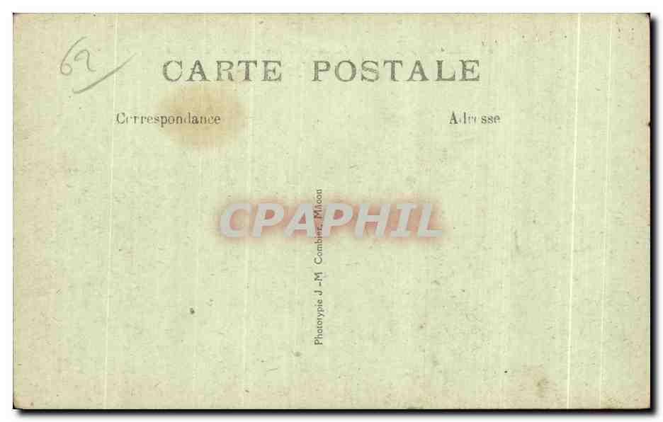 CPA Ruines de Lens Passage a Niveau rue d Arras Militaria — Rückseite