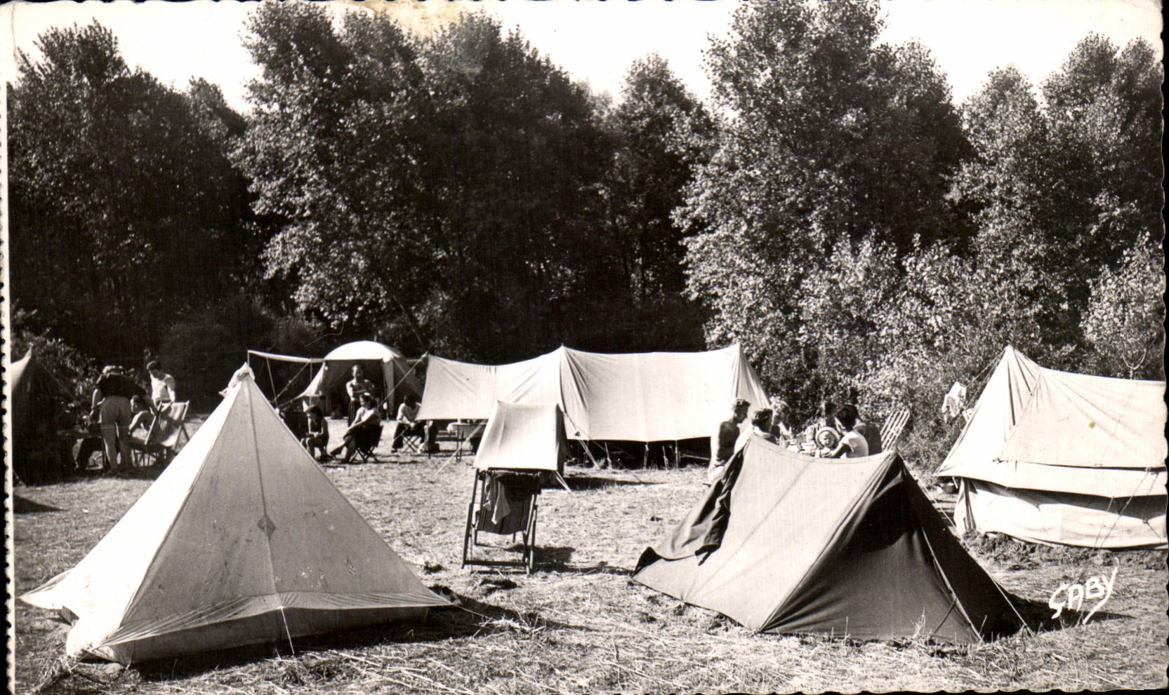 CPA Berck Plage Le Camp des Campeurs au Bois Magnier