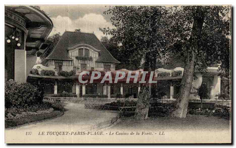 CPA Le Touquet paris Plage le Casino de la Forel