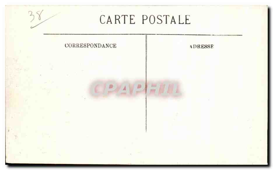 Grenoble — La Lucée et la Chaîne des Alpes — Graphphil, n° 400 — Rückseite