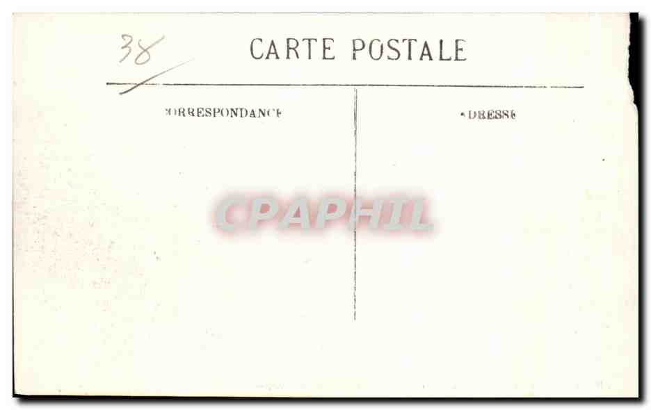 Grenoble — La Rue Félix-Poulat et l'Église Saint-Louis — LL. — Rückseite