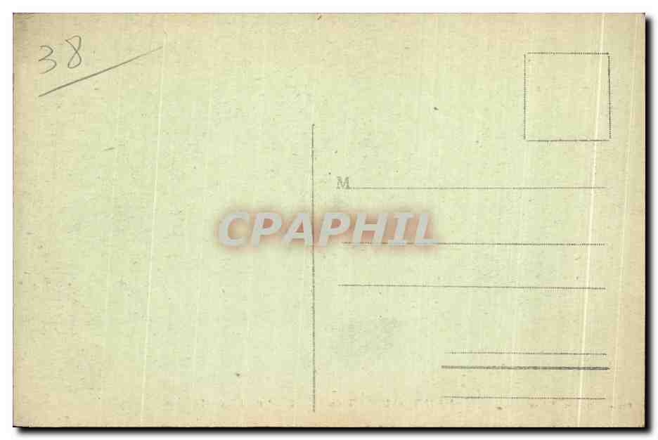 Saint-Laurent-du-Pont — Vue générale — G. D., édit., Voiron, n° 194 — Verso