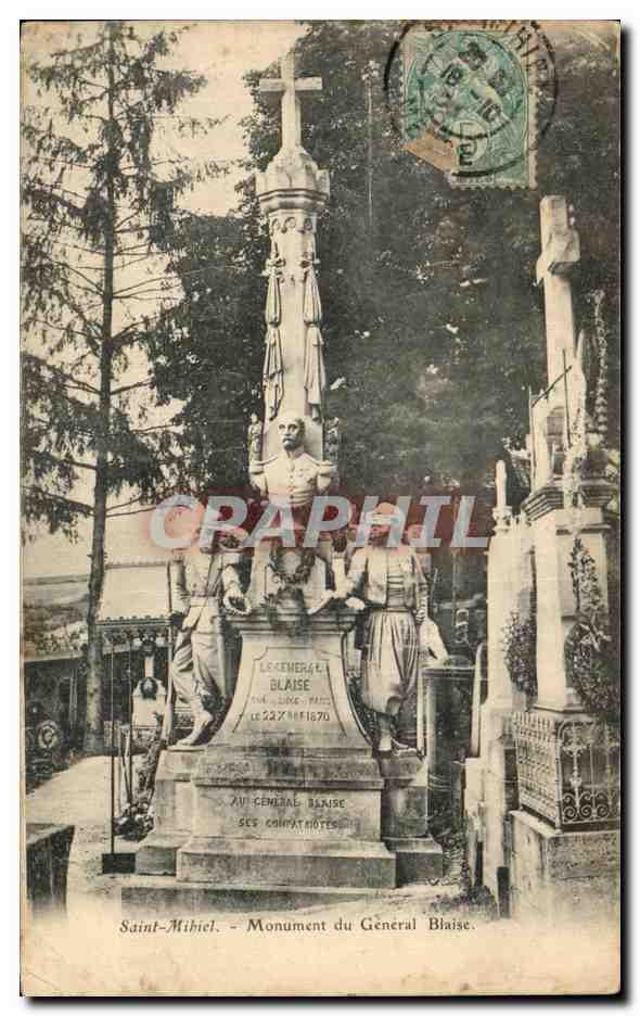 Saint-Mihiel - Monument du Général Blaise — éditeur non visible