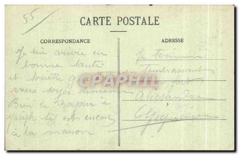 Neuville-sur-Orne - Le Moulin — Bataille de la Marne (6-12 Septembre 1914) — St-Dizier Phot. Edit. — Rückseite