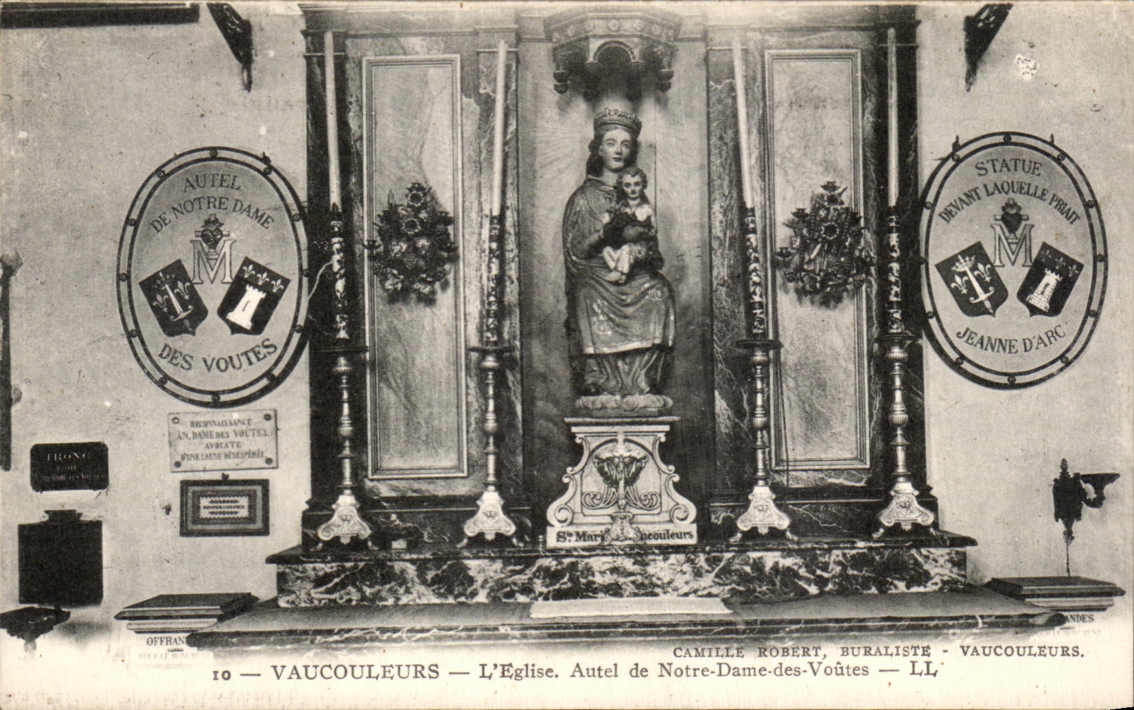 CPA Vaucouleurs L Eglise Autel de Notre Dame des Voutes