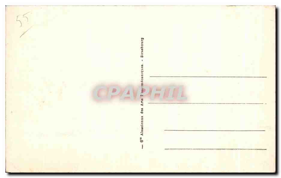 CPA Bois de la Grurie (Argonne) Abris de bombardements Militaria — Rückseite