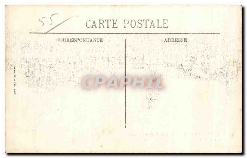 CPA Guerre Ville en Woevre (Meuse) Militaria — Rückseite