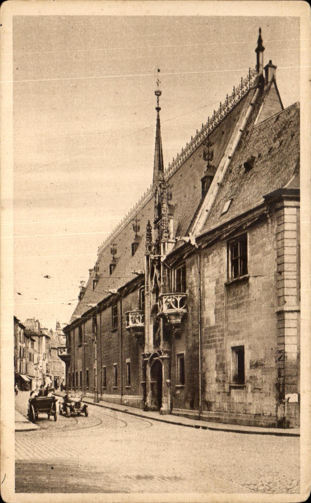 CPA Nancy La Ville Aux Portes D Or Palais Ducal Grand Rue (Ville vieille)