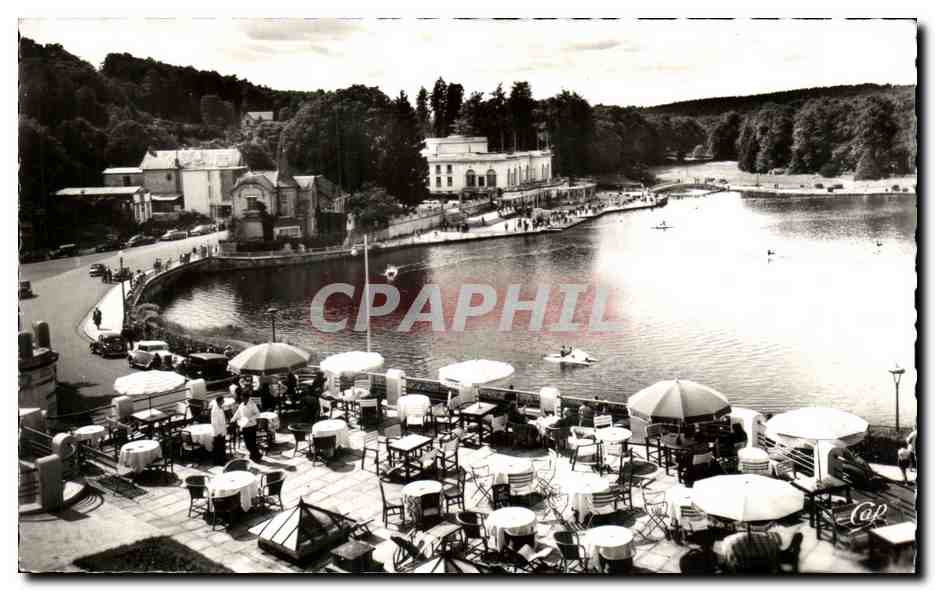 Bagnolles-de-l'Orne — Vista sul lago e sul casinò — C.A.P. n°236