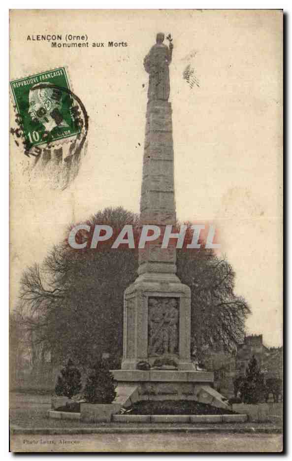 CPA Alencon (Orne) Monument aux Morts Militaria