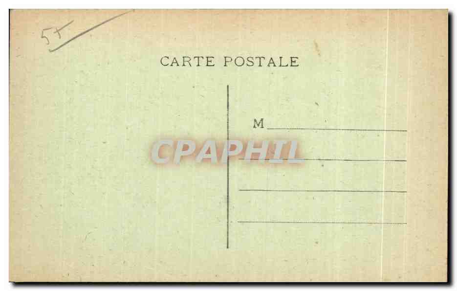 Lacroix-sur-Meuse — Vue générale, Rue du Château — Grande Guerre 1914-1918 — Verso