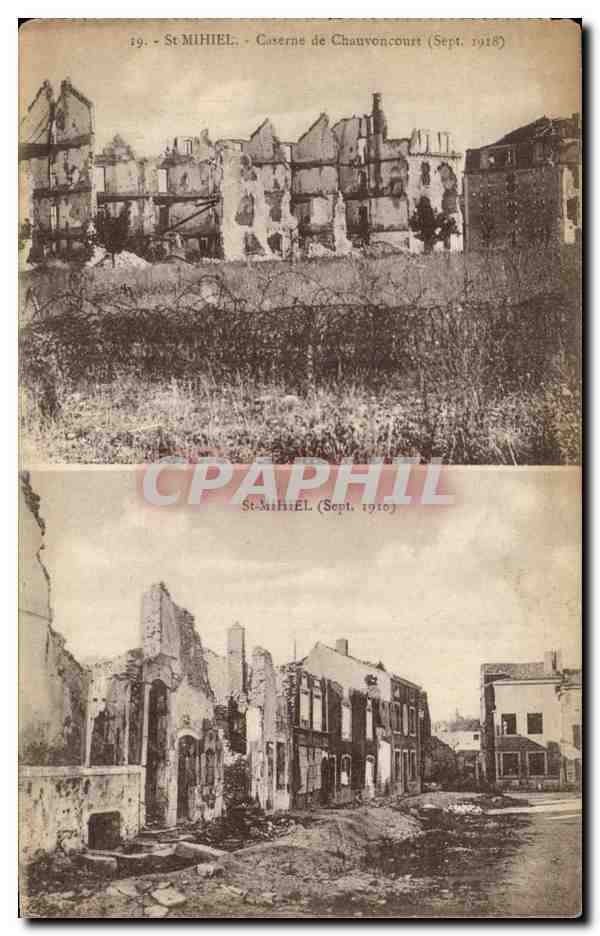St-Mihiel - Caserne de Chauvoncourt (Sept. 1918)