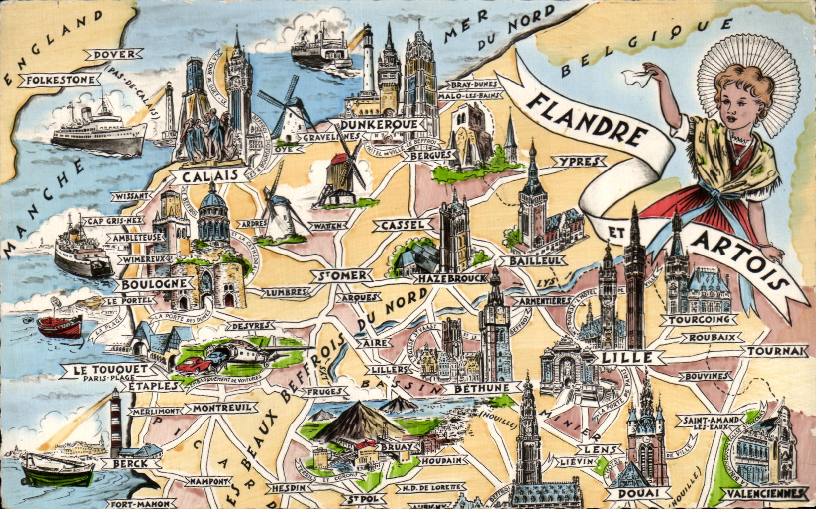 CPA Les Provinces Francaises Flandre et Artois