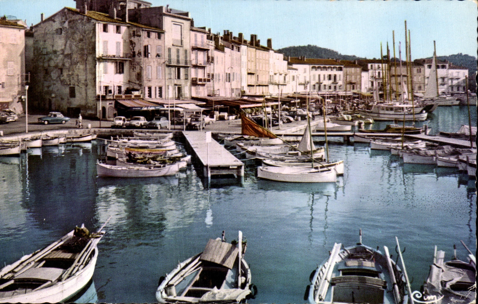 Saint-Tropez — Promenade sur le Port — Combière Imp. Mâcon
