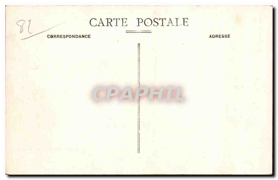 CPA Le Foyer Des Indirectes Domaine de Granes a Realville  — Rückseite
