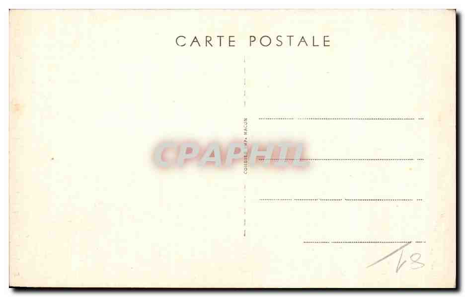 CPA Gailac Porche de I Eglise St Pierre  — Rückseite