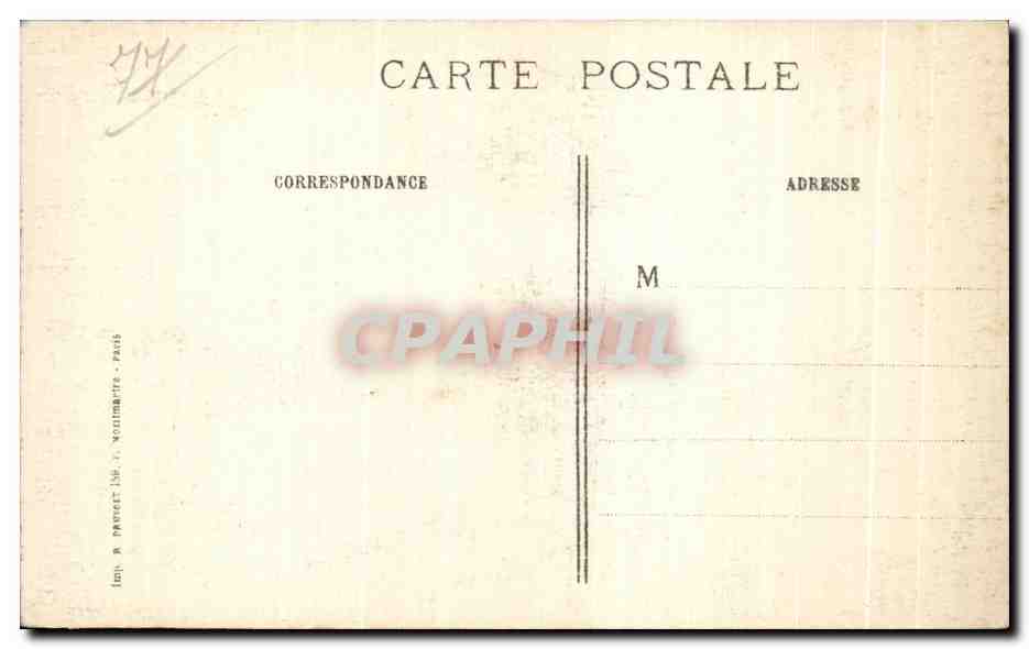 CPA La Gurrre 1914 1915 Vise Paris 286 Trocy Seine et Marne Le Villege apres le terrible Bombardement Militaria — Back