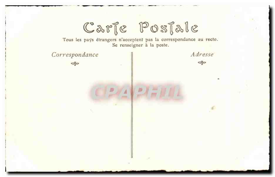 CPA Estampes Anglaises Du XVIII Siecle Lear et Cordelia Grave par Smith d apres Fusell — Verso
