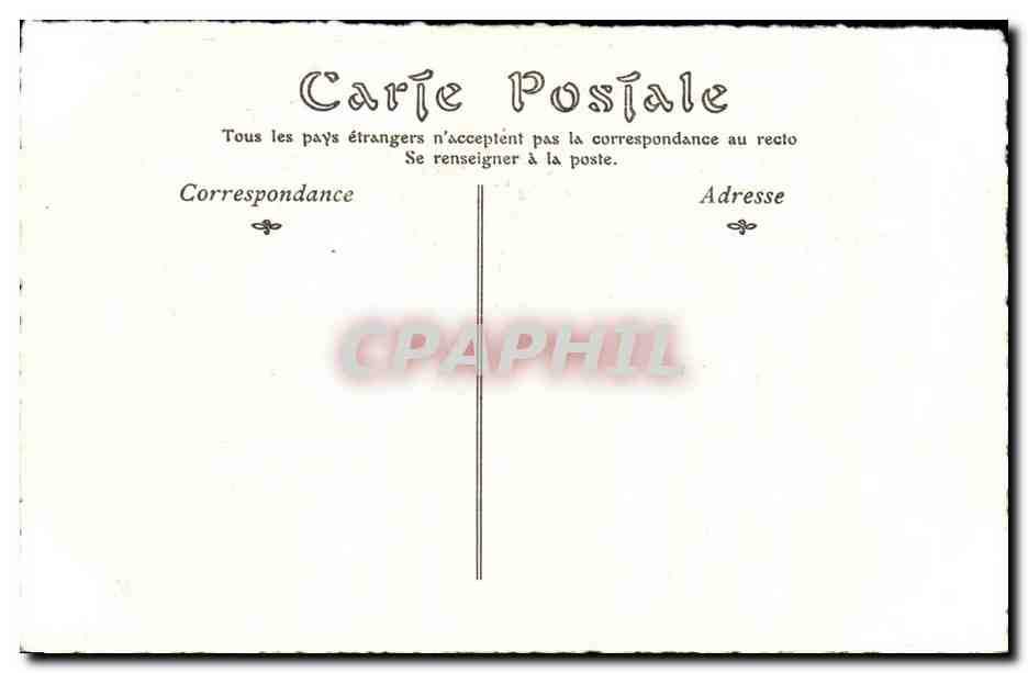 CPA Estampes Francaises Du XVIII Siecle Le Peuple parcourant les Rues Reproduction d une gravure a l aqualinte de A F Sergent Marceau 1731 1847 — Back