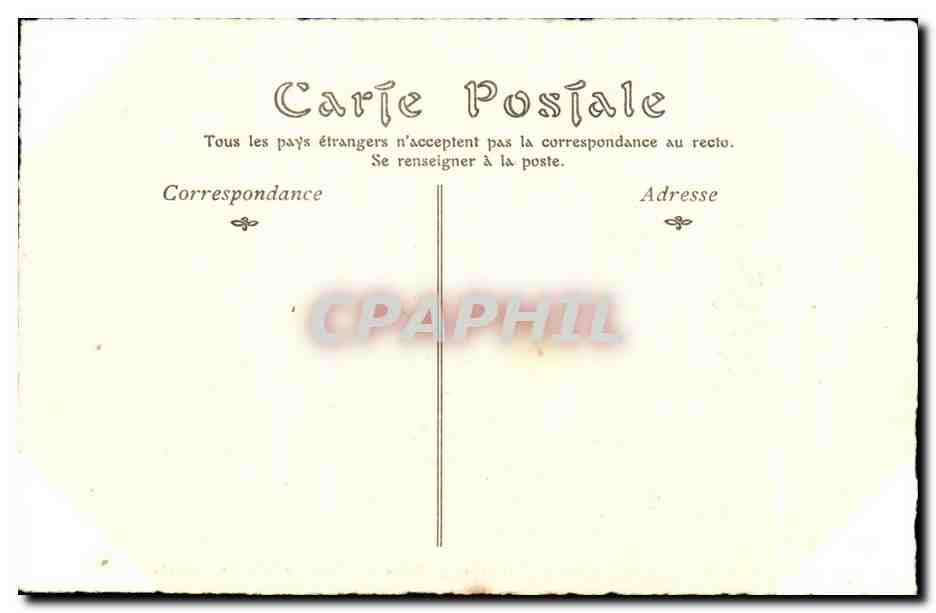 CPA Les Maitres De L Estampe Au XVIII Siecle L Oeuvre De Nattier Cathetin Sculpsit — Verso