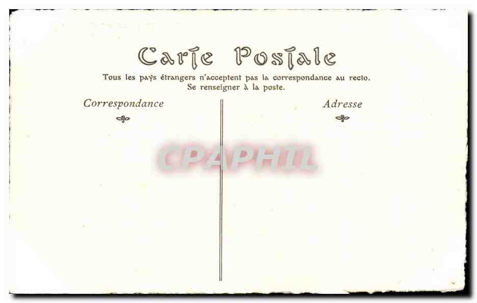 CPA Estampes Anglaises Du XVIII Siecle Reproduction d une gravure en maniere noire de James Ward 1769 1859 d apres Reynolds — Rückseite