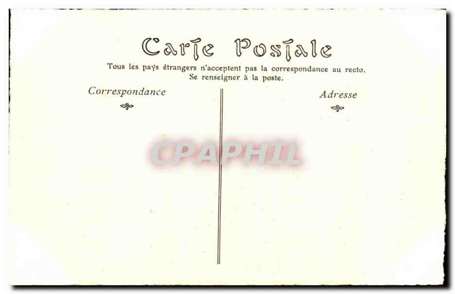 CPA Les Maitres De L Estampe Fin du Directoire an VII 1799  — Verso