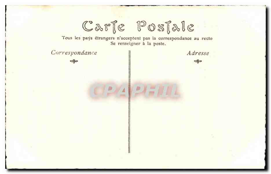 CPA Estampes Francaises Du XVIII Siecle La Visite A La Nourrice — Rückseite