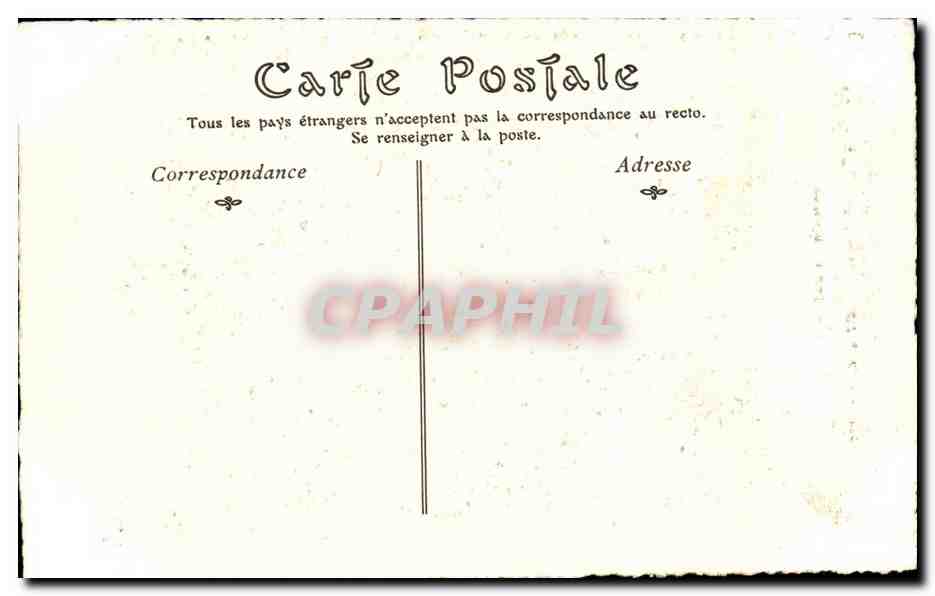 CPA Les Maitres De L Estampe Au XVIII Siecle  — Rückseite