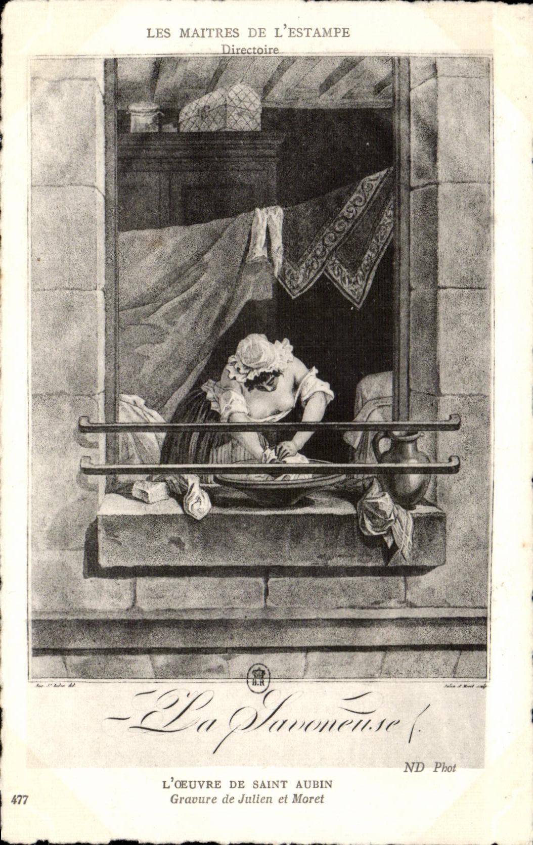 CPA Les Maitres De L Estampe L Oeuvre De Saint Aubin Gravure de Jullen et Maret