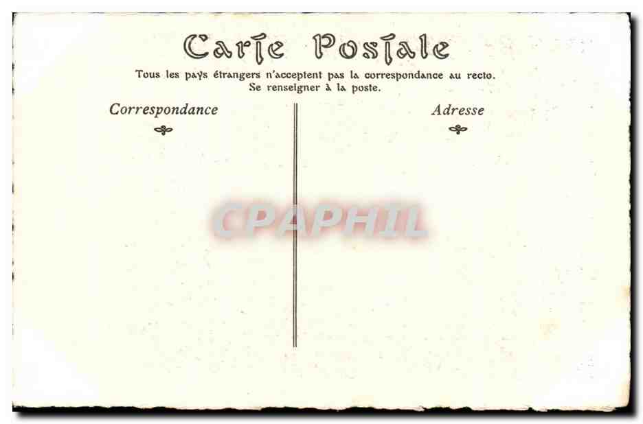 CPA Les Maitres De L Estampe Sous L Empire L Oeuvre De Mallet — Verso