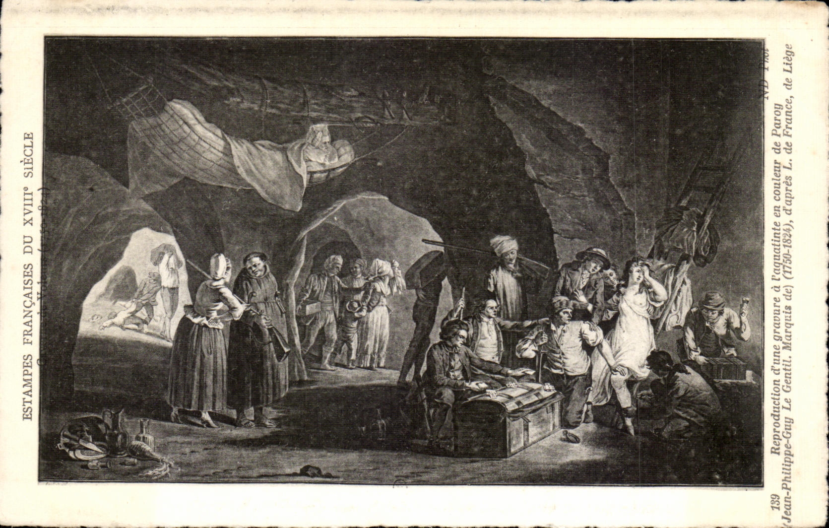 CPA Estampes Francaises Du XVIII Siecle 
