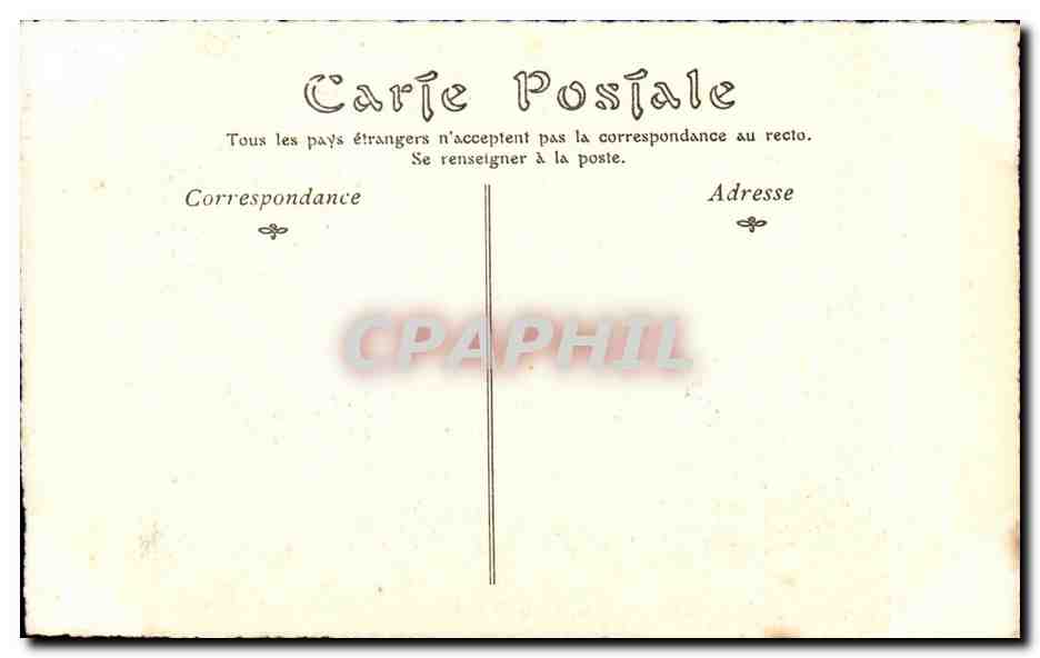 CPA Les Maitres De L Estampe Au XVIII Siecle L Oeuvre De F Boucher J C Vasseur Scutpslt — Rückseite
