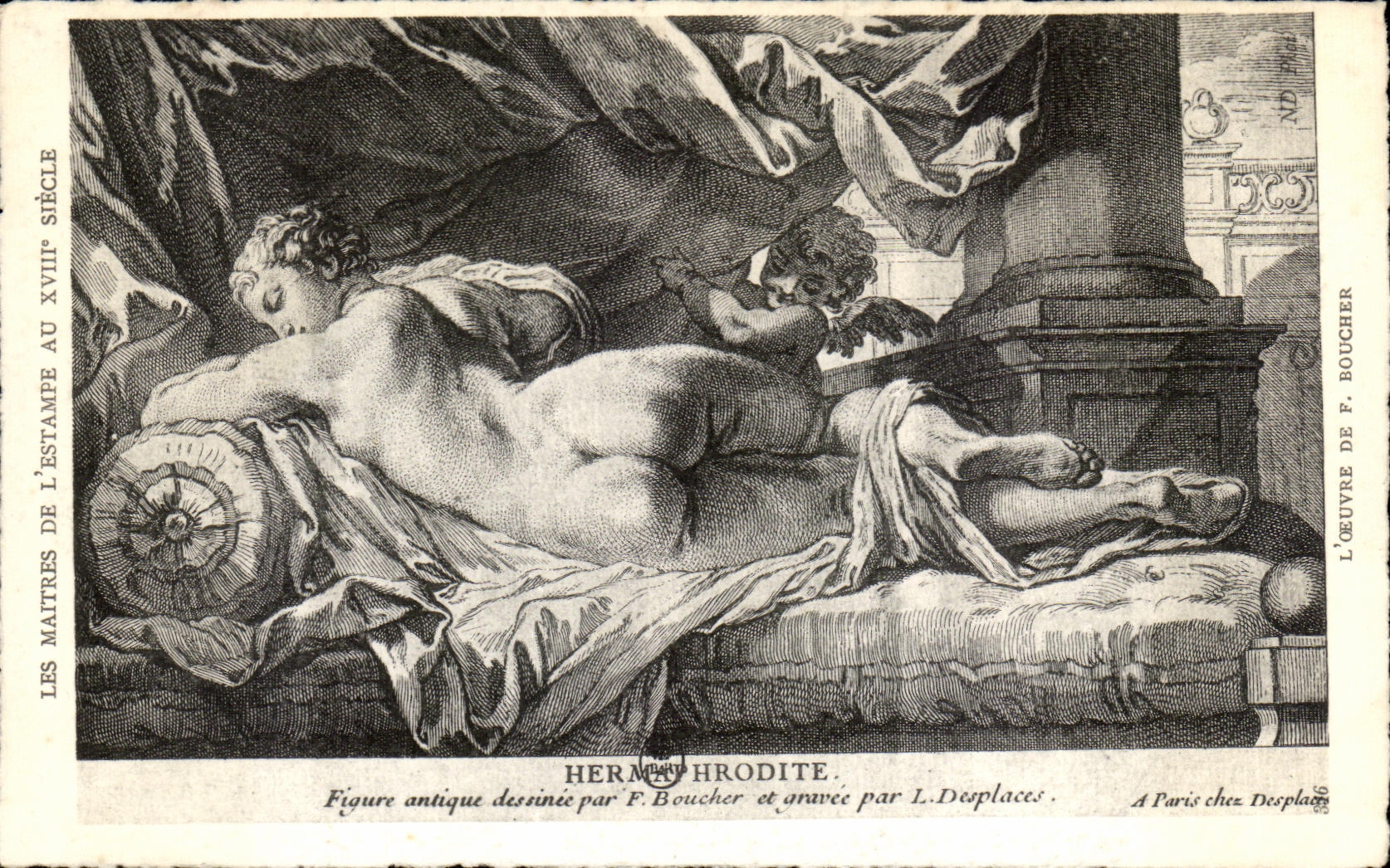 CPA Les Maitres De L Estampe Au XVIII Siecle L Oeuvre De F Boucher 