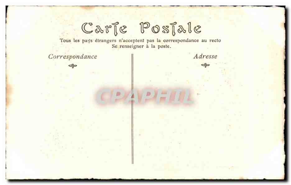 CPA Les Maitres De L Estampe L Oeuvre De Boilly Le Jeu de Cartes 1836 — Rückseite