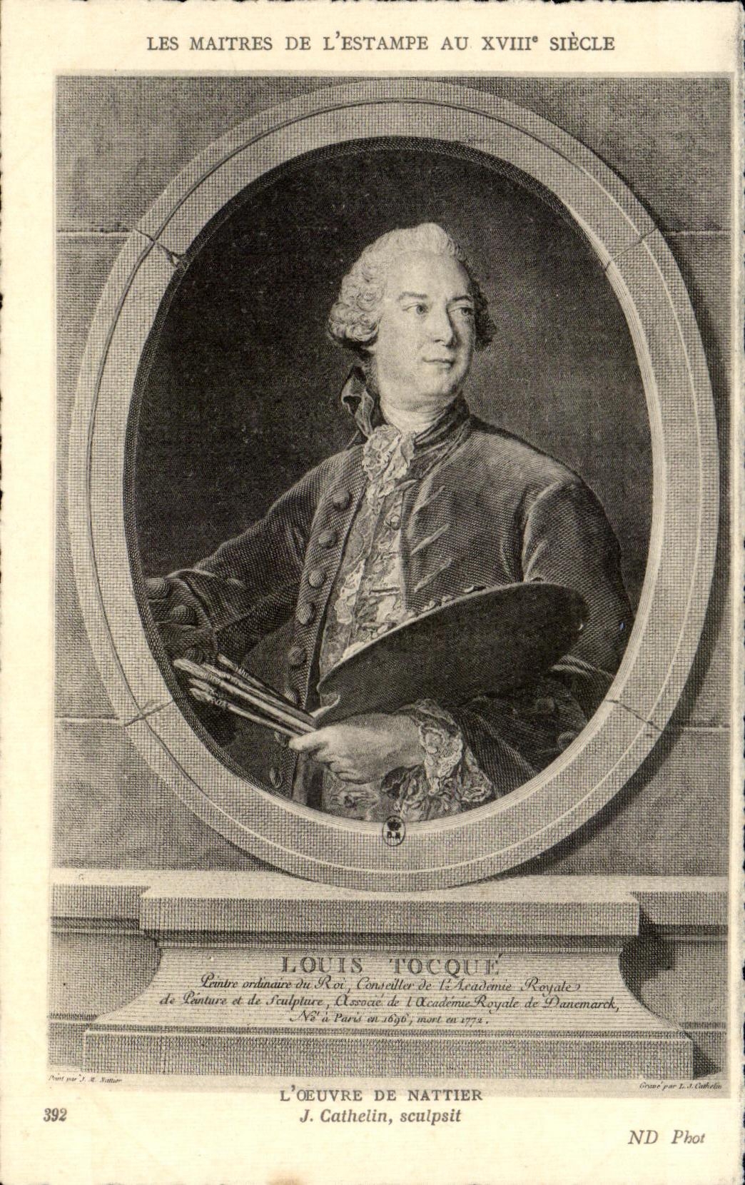 CPA Les Maitres De L Estampe Au XVIII Siecle L Oeuvre De Nattier J Cathelin scnipsit