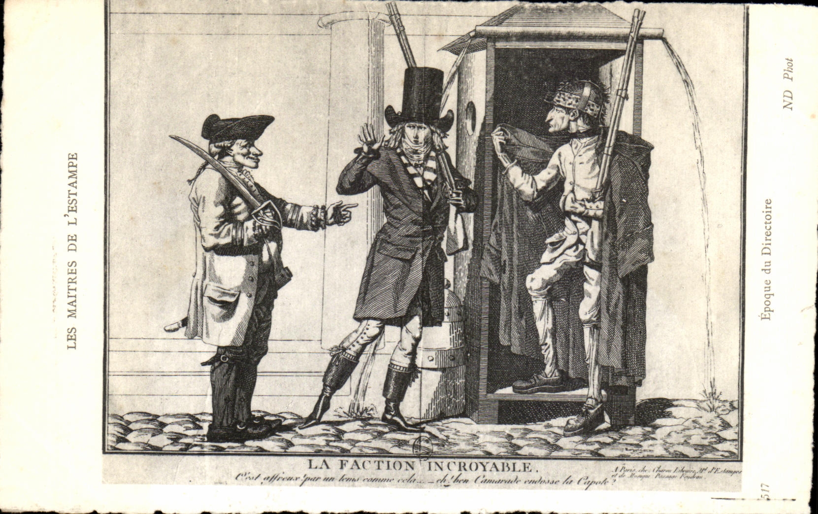 CPA Les Maitres De L Estampe Epoque du Directoire