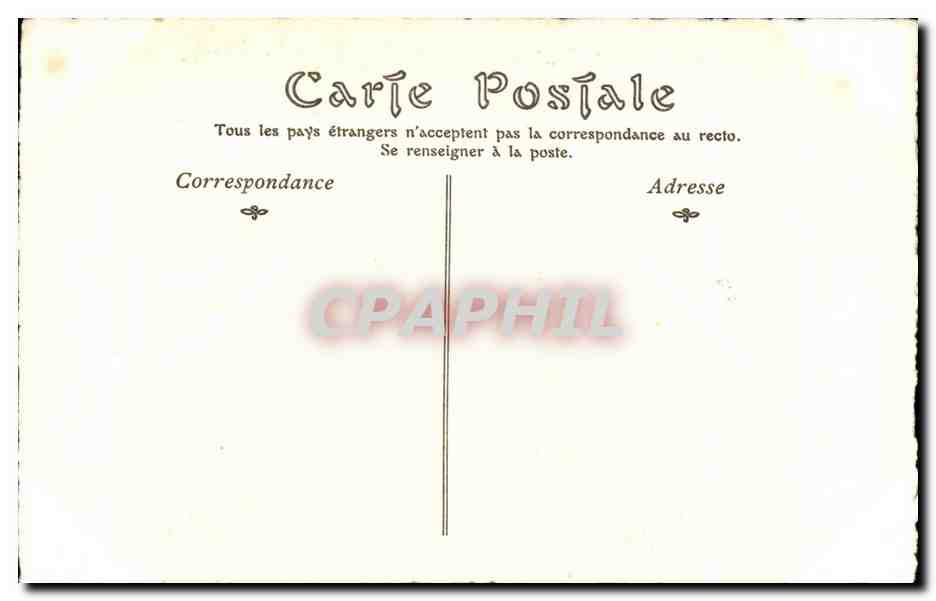 CPA Estampes Anglaises Du XVIII Siecle Guardian Angels — Verso