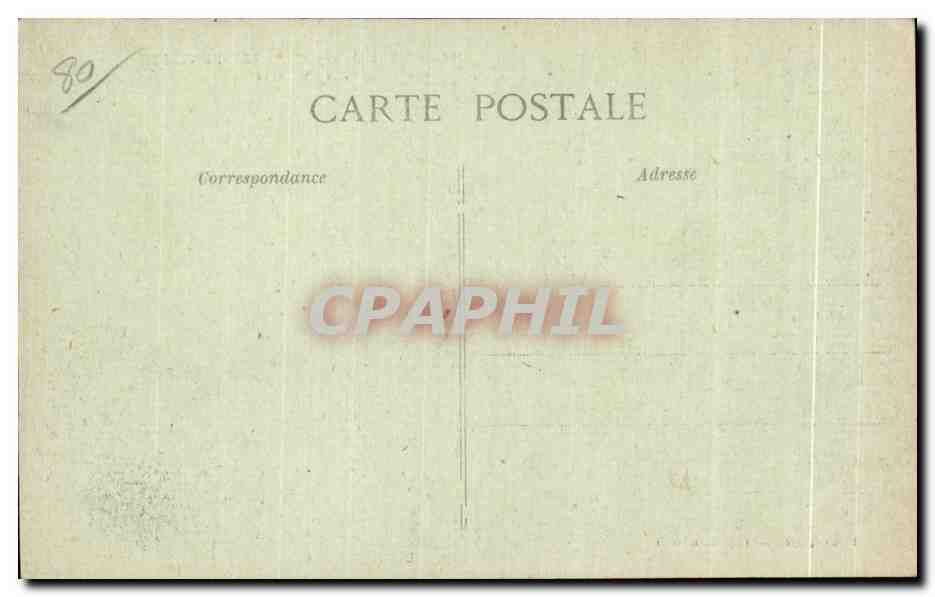 CPA Meharicourt apres la Grande Guerre Rue detournee Militaria — Back