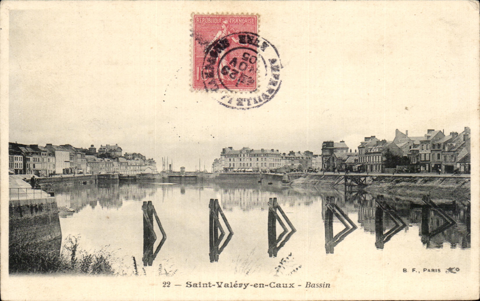 CPA Saint Valery en Caux Bassin