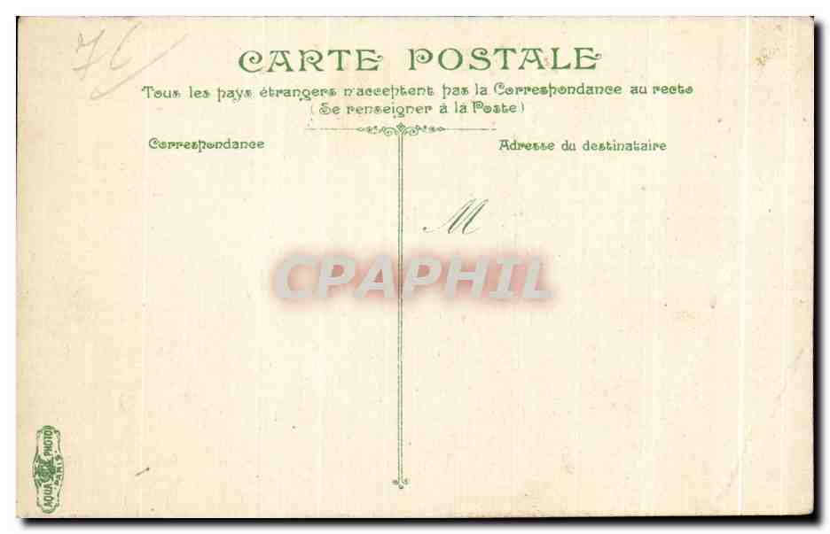 CPA Le Havre sur la Jetee — Verso