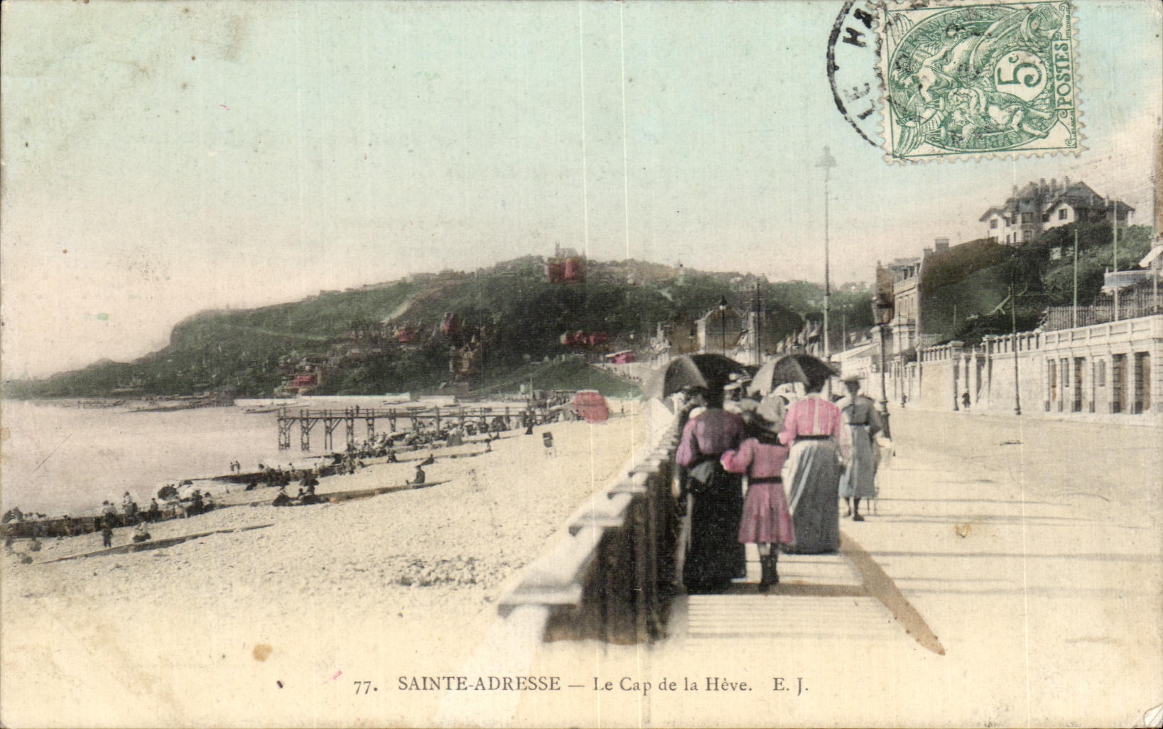 CPA Sainte Adresse Le Cap de la Heve