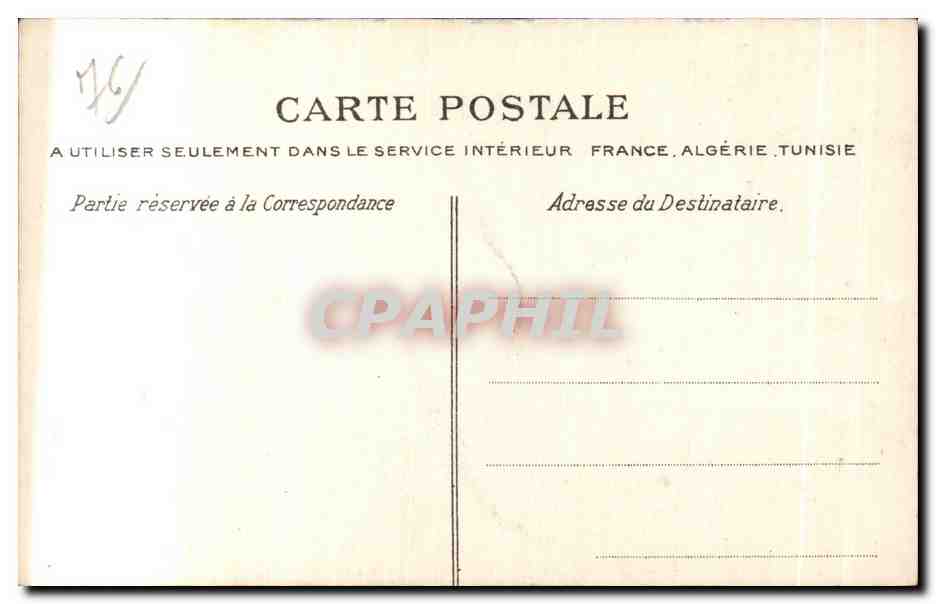 CPA La Normandie La C P A Rouen maison rue du Bac — Rückseite